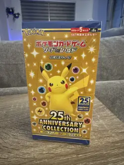 Pokemon 25th Anniversary Japan Booster Box 2021 Sealed New In Box 4521329322568 - Image 1