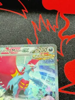 Roaring Moon ex 251/182 SIR Pokemon Sv04: Paradox Rift English Near Mint - Image 4