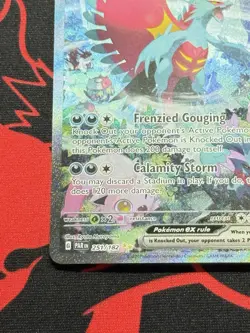 Roaring Moon ex 251/182 SIR Pokemon Sv04: Paradox Rift English Near Mint - Image 5