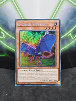 Yugioh C-Crush Wyvern LCKC-EN021 Secret Rare 1st Edition NM - Image 1