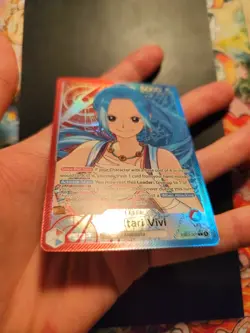 Nefeltari Vivi EB03-001 Alternative Art Leader One Piece card game English nm - Image 3