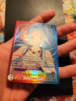 Nefeltari Vivi EB03-001 Alternative Art Leader One Piece card game English nm - Image 4