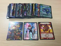 Duel Masters TCG 71 Cards Lot Bulk Japanese PROMO ALL Holo Foil Rare Mixed Set - Image 1