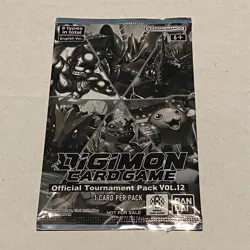 Over 100 Sealed Packs Tournament Packs Vol.12 Digimon Promotion Cards (D-PR) - Image 3