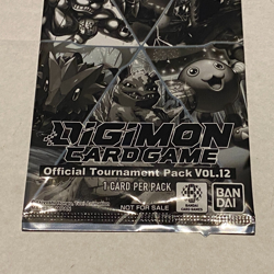 Over 100 Sealed Packs Tournament Packs Vol.12 Digimon Promotion Cards (D-PR) - Image 4