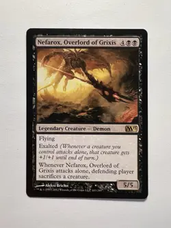 Nefarox, Overlord of Grixis - MTG Core Set 2013 - NM - Image 1