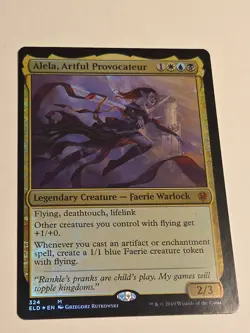 Alela, Artful Provocateur FOIL ELD X1 MTG 324/533 Throne Of Eldraine - Image 1