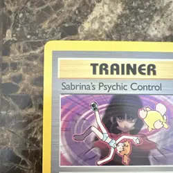 Pokemon TCG Sabrina's Psychic Control Gym Challenge 121/132 1st Edition NM/LP - Image 3