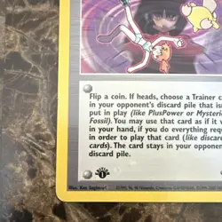 Pokemon TCG Sabrina's Psychic Control Gym Challenge 121/132 1st Edition NM/LP - Image 5