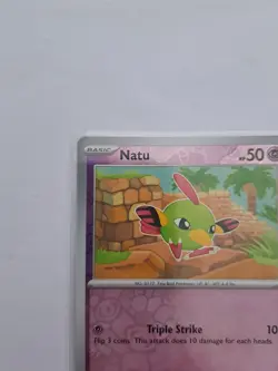 Pokemon Reverse Holo & Non-Holo Natu 071/182 Paradox Rift Bundle - Image 2