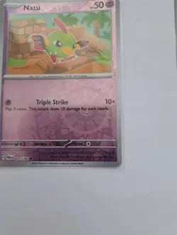 Pokemon Reverse Holo & Non-Holo Natu 071/182 Paradox Rift Bundle - Image 5