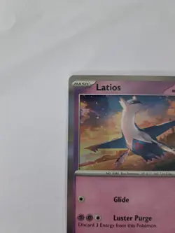 Pokemon Latios 073/182 Both Holo Rare & Reverse Holo Bundle Paradox Rift - Image 2