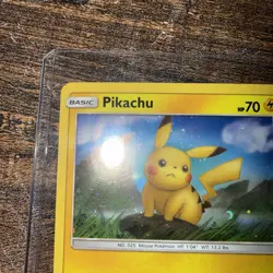 POKEMON TCG Pikachu Promo SM183 [SWIRL] - NM - Image 2