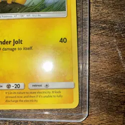 POKEMON TCG Pikachu Promo SM183 [SWIRL] - NM - Image 4