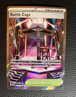 116/094 Battle Cage - Phantasmal Flames - Ultra Rare NM Pokemon - Image 1