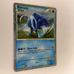 SUICUNE HOLO SWIRL HGSS21 BLACK STAR PROMO HP POKEMON - Image 2