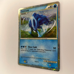 SUICUNE HOLO SWIRL HGSS21 BLACK STAR PROMO HP POKEMON - Image 3