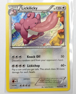 Pokemon TCG Lickilicky Furious Fists 79/111 Regular Uncommon NM - Image 1