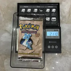(HEAVY) Pokemon Fossil Booster Pack Unlimited – Lapras - Sealed WOTC – 21.10 g - Image 1