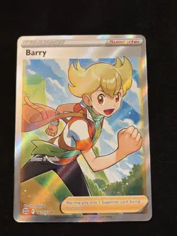 Barry (Full Art) Ultra Rare SWSH09: Brilliant Stars 167/172 Pokemon - Image 1