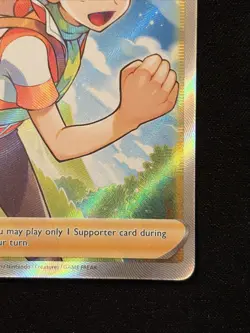 Barry (Full Art) Ultra Rare SWSH09: Brilliant Stars 167/172 Pokemon - Image 4
