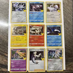 2021 Pokemon Celebrations 25th Anniversary Holo Rare 9 Card Lot - Image 1