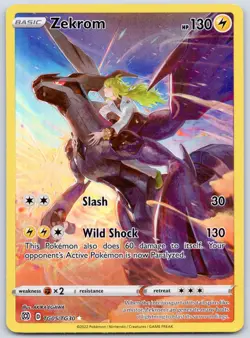 Zekrom TG05/TG30 (NM) - SWSH09: Brilliant Stars Trainer Gallery - Pokemon TCG - Image 1