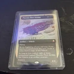 Phoenix Fleet Airship (Borderless) Avatar: The Last Airbender Foil - Image 1