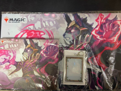 MTG Magic Wars Festival Liliana of the Dark Realms Playmat Protector Storage Set - Image 1