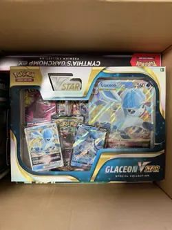 Pokemon TCG Glaceon V Star Special Collection Sword & Shield (Factory Sealed) - Image 1