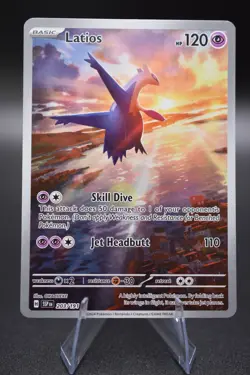 Pokemon TCG Latios 203/191 Sv08: Surging Sparks Holo NM Ungraded - Image 1
