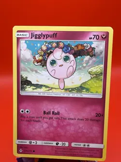 Jigglypuff 134/214 NM Unbroken Bonds Near Mint SM Sun and Moon & SM Pokemon Card - Image 1