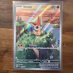 Victini - SVP208 - Black Star Promo - Scarlet & Violet - Pokemon Card - VLP - Image 1
