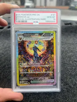 Pokemon TCG Scarlet & Violet Prismatic Evolutions Umbreon EX 161/131 (NM) - Image 2