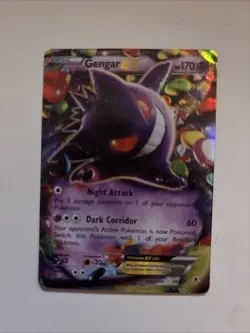 Pokemon TCG Gengar EX 34/119 Phantom Forces Ultra Rare Card - Image 1