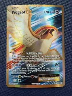 Pokemon TCG XY Evolutions Pidgeot EX Full-Art Ultra Rare Holo Card 104/108 - Image 1