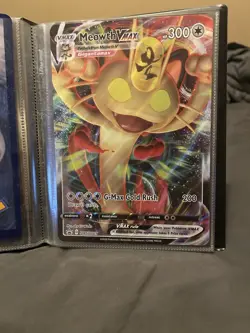 5 Pokemon Sword & Shield VMAX Card Lot - Hoopa V, Meowth VMAX, Eternatus VMAX - Image 3