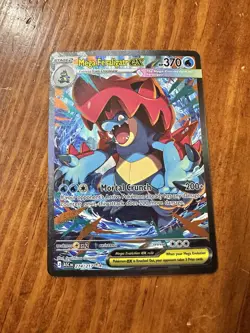 Pokemon TCG Ascended Heroes Mega Feraligatr EX 274/217 SIR NEW CLEAN - Image 1