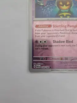 Pokemon 078/182 Gourgeist Reverse Holo & Non Holo Paradox Rift Bundle - Image 5
