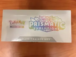 Pokemon Prismatic Evolutions Elite Trainer Box ETB - SEALED (Small Tear) - Image 5
