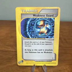 Weakness Guard 141/147 Aquapolis Non Holographic Pokemon Card MP - Image 1