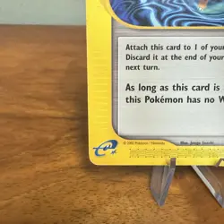 Weakness Guard 141/147 Aquapolis Non Holographic Pokemon Card MP - Image 5