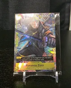 Roronoa Zoro (Illustration Box Vol.3) OP07-113 One Piece Promotion Cards Foil - Image 1