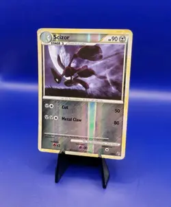 Scizor 7/90 Reverse Holo Rare Undaunted Pokemon Card Pokemon TCG 2012 - Image 3