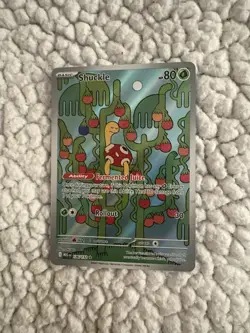 Pokemon TCG Shuckle Mega Evolution Secret Rare Card 136/132 - Image 1
