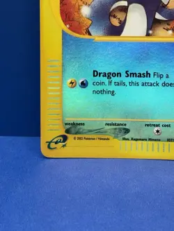 Dratini 107/165 Reverse Holo Expedition Pokemon Card 2002 WoTC E-Reader NM - Image 2