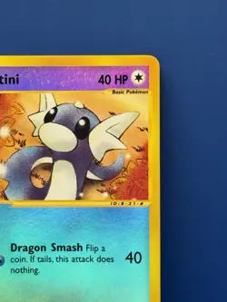 Dratini 107/165 Reverse Holo Expedition Pokemon Card 2002 WoTC E-Reader NM - Image 4