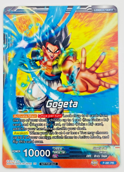 SS Gogeta the Unstoppable P-091 Promo Foil Dragon Ball Super Card Game | NM - Image 2