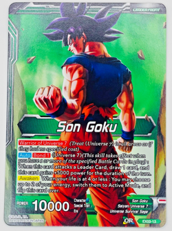 Explosive Power Son Goku | Foil Leader | Dragon Ball Super Card Game | NM - Image 2