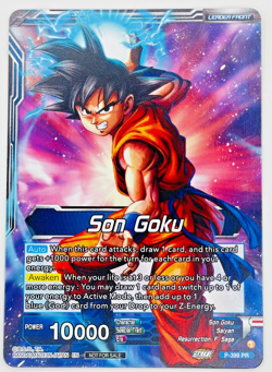 Super Saiyan Blue Son Goku Returns | Gold Stamped PR | Dragon Ball Super Card LP - Image 2
